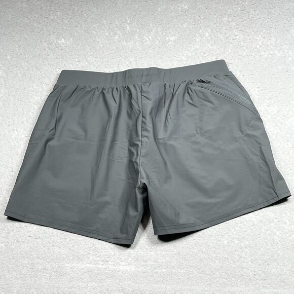 SquidHaus Essential Shorts Mens Large Gray 5" Inseam Unlined Athletic Gym - Picture 9 of 13